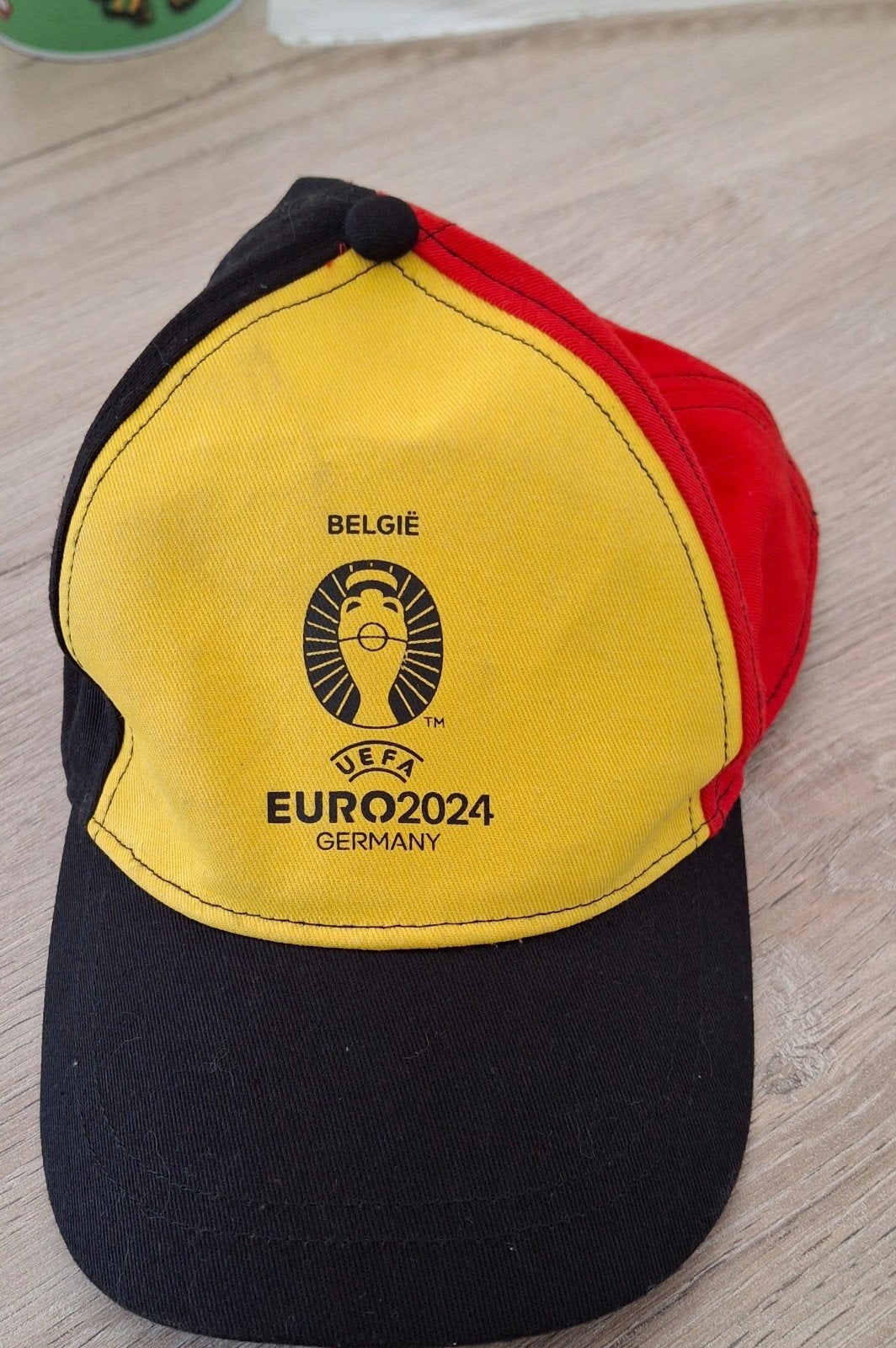 Pet UEFA, Belgique, football, EURO 2024, Allemagne, Allemagn, Collections, Enlèvement ou Envoi, Utilisé, Casquette ou Bonnet