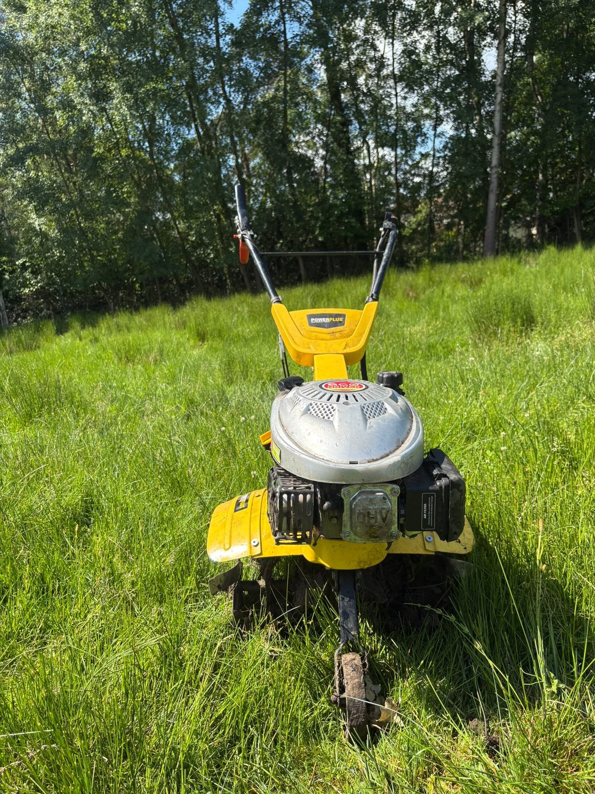 Powerplus tuinfrees 173cc, 3.6 kW, 60 cm werkbreedte., Ophalen, Gebruikt