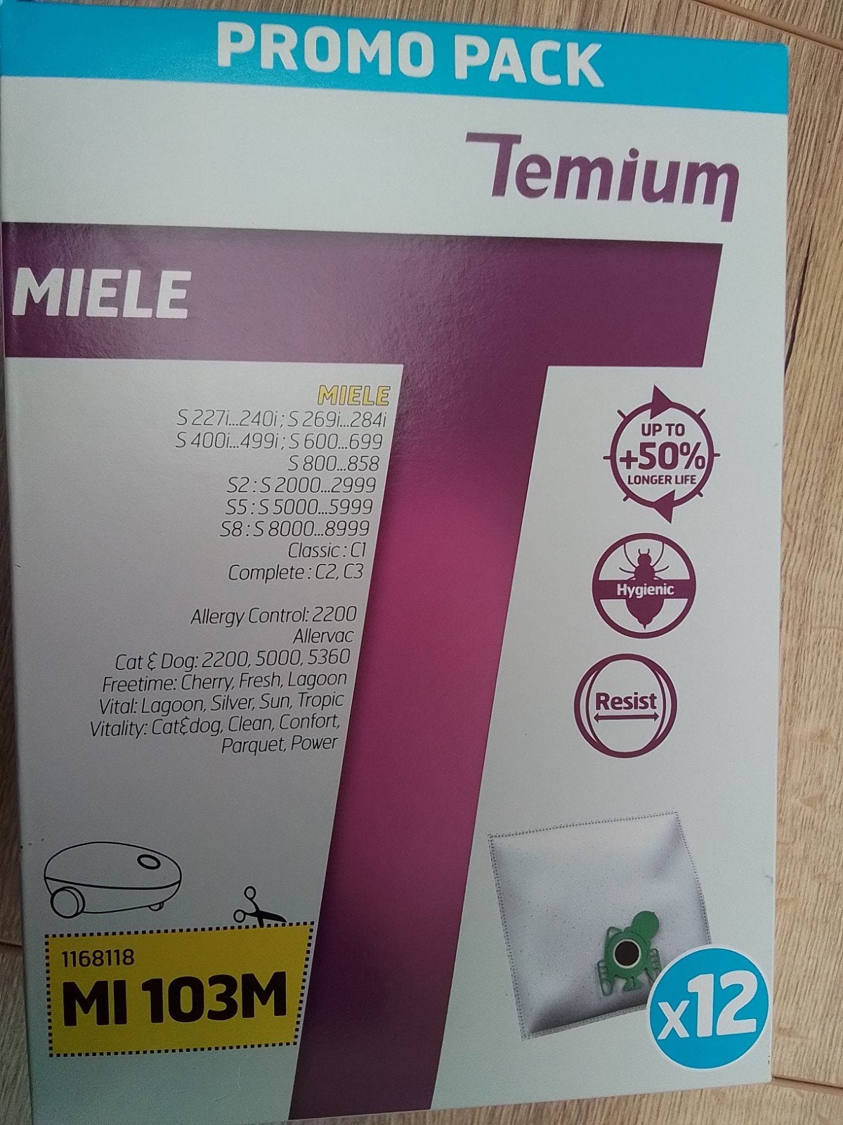 12 sacs Miele pour aspirateurs C3 et autres, Electroménager, Enlèvement, Miele