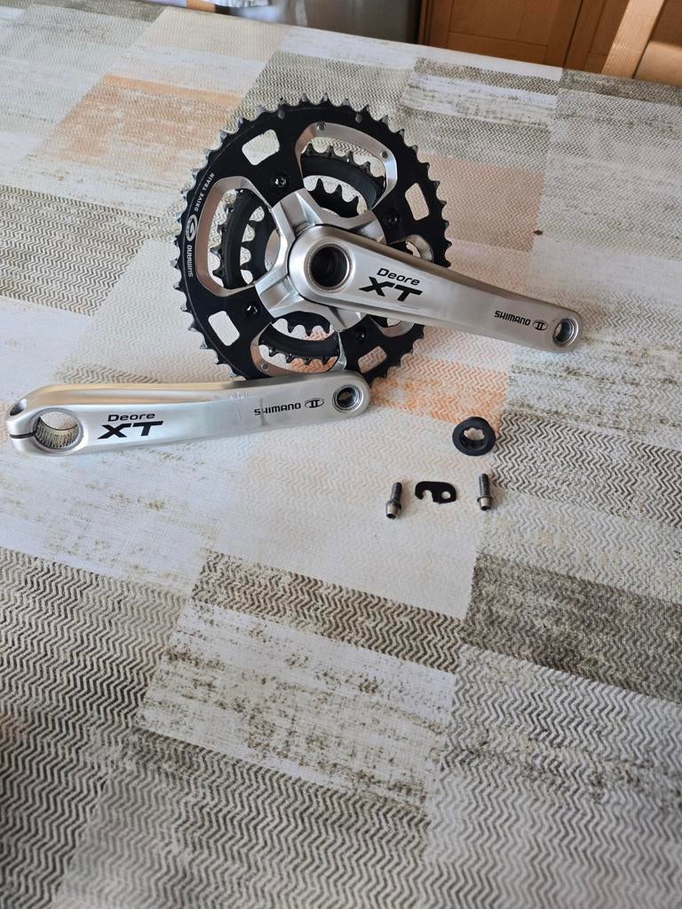 Pédalier Shimano Deore XT, Pédalier ou Pédales, Gravelbike, Enlèvement, Utilisé