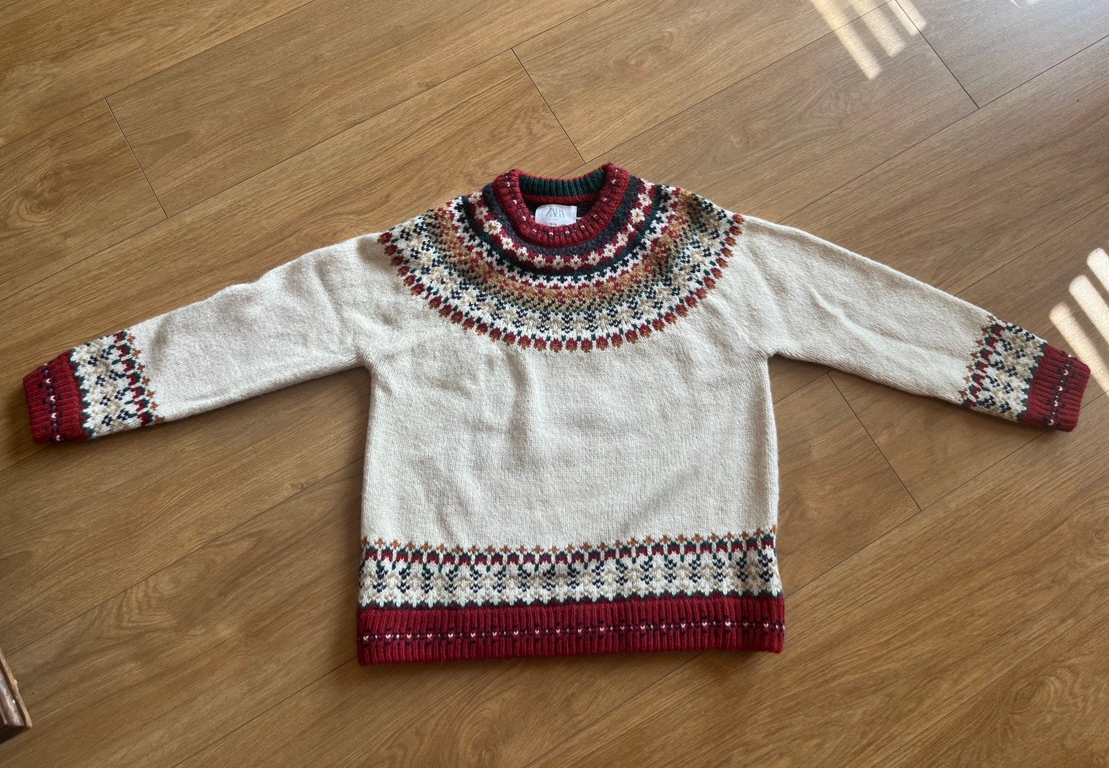 Warme pull kind: merk Zara, Vêtements | Femmes, Pulls & Gilets, Enlèvement, Comme neuf, Taille 34 (XS) ou plus petite, Multicolore