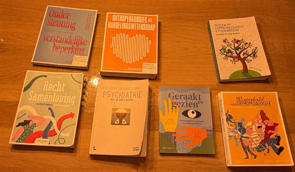 Boeken orthopedagogie Hogent eerste jaar, Ophalen of Verzenden, Zo goed als nieuw, Hogeschool