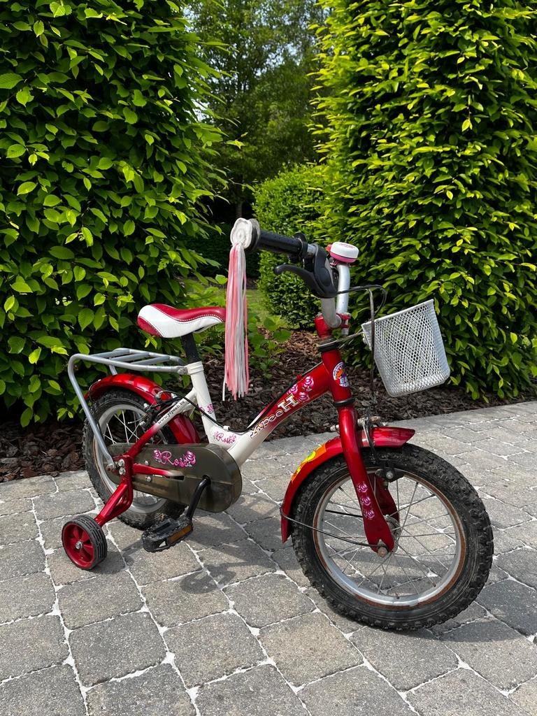 Kinderfiets 14 inch, Fietsen en Brommers, Ophalen, Zijwieltjes