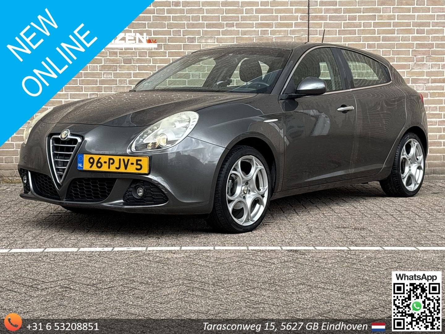 Alfa Romeo Giulietta 1.4 T Distinctive | Cruise | Climate |, 149 g/km, Bedrijf, Zilver of Grijs, Start-stop-systeem