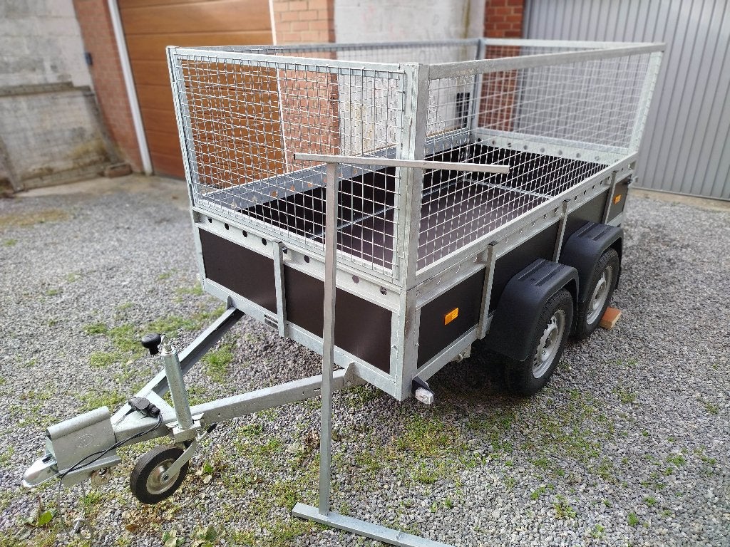 Remorque grillagée neuve double essieux, Autos : Divers, Enlèvement, Neuf