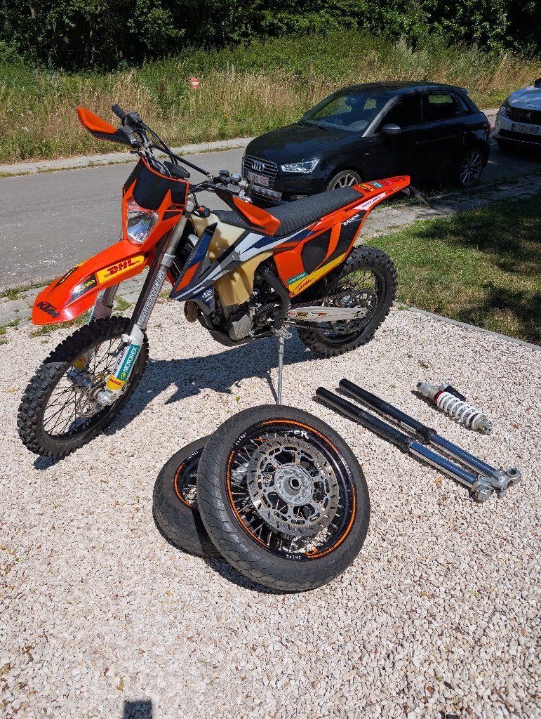 KTM EXC 450 de 2018, Motoren, Motoren | KTM, Particulier, Enduro, 12 t/m 35 kW, 1 cilinder, Minimaal motorrijbewijs A2, Handgeschakeld
