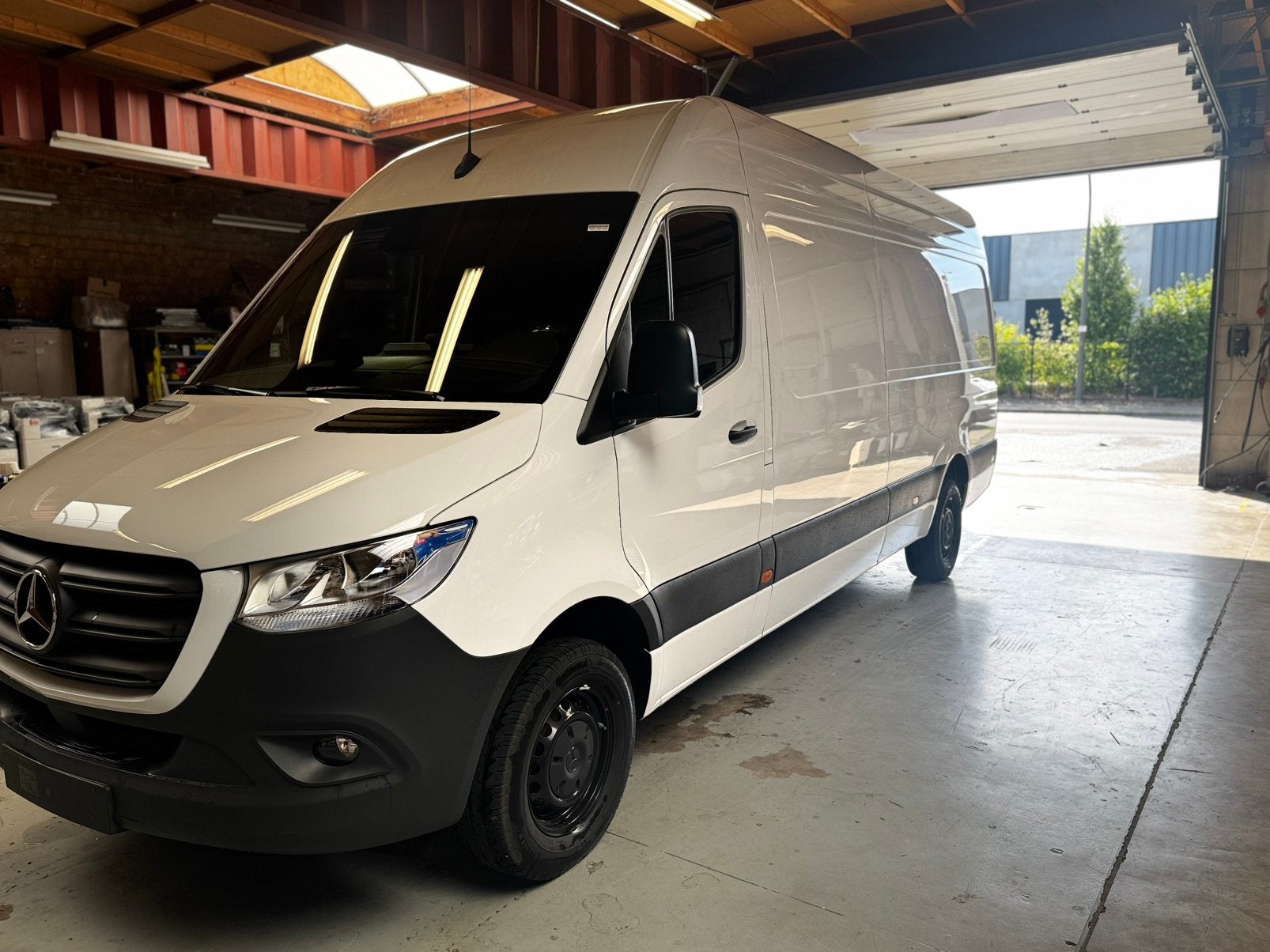Mercedes Sprinter, Auto's, Bestelwagens en Lichte vracht, 4 cilinders, 109 g/km, Wit, Mercedes-Benz