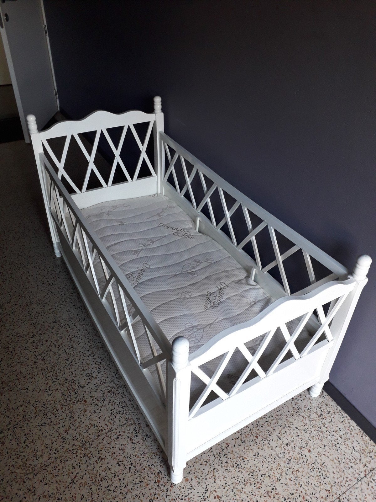 retro kinderbedje, Enlèvement, Matelas
