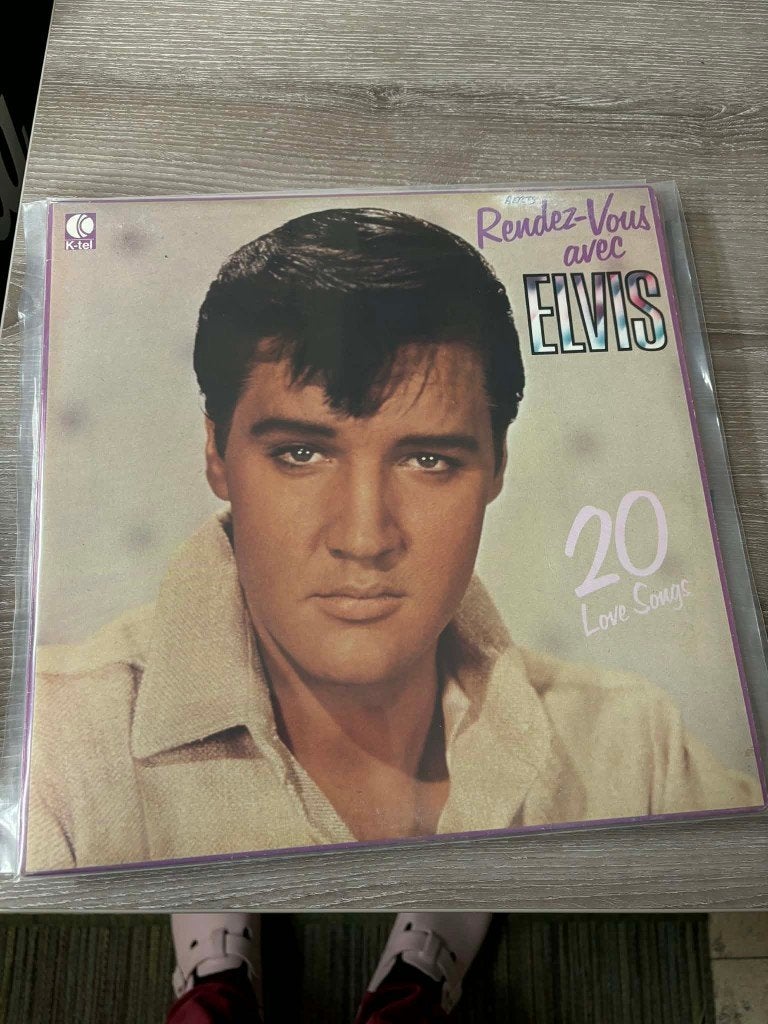 Elvis lp, 20 love songs Canadese persing, K-tel label., LP, Gebruikt, Ophalen of Verzenden, Beschermende buitenhoes