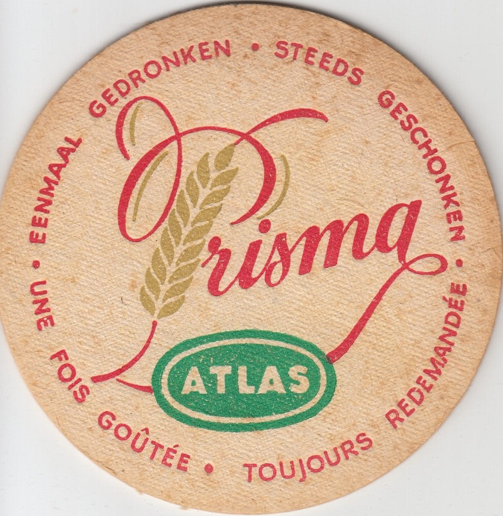 oud bierviltje atlas, Collections, Marques de bière, Enlèvement ou Envoi