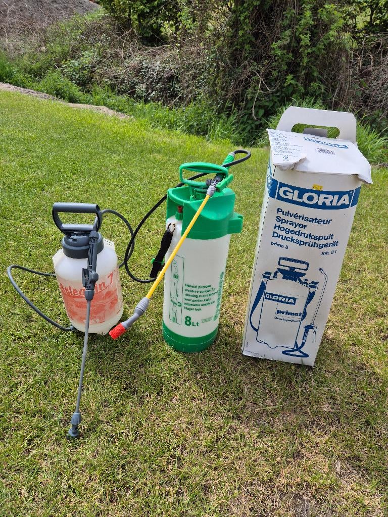 DRUKSPROEIER TUIN 8L, Tuin en Terras, Tuinsproeiers, Zo goed als nieuw, Handsproeier, Ophalen