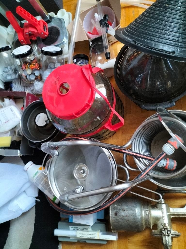 Thuis bierbrouw materiaal 50€, Hobby & Loisirs créatifs, Hobby & Loisirs Autre, Enlèvement, Utilisé