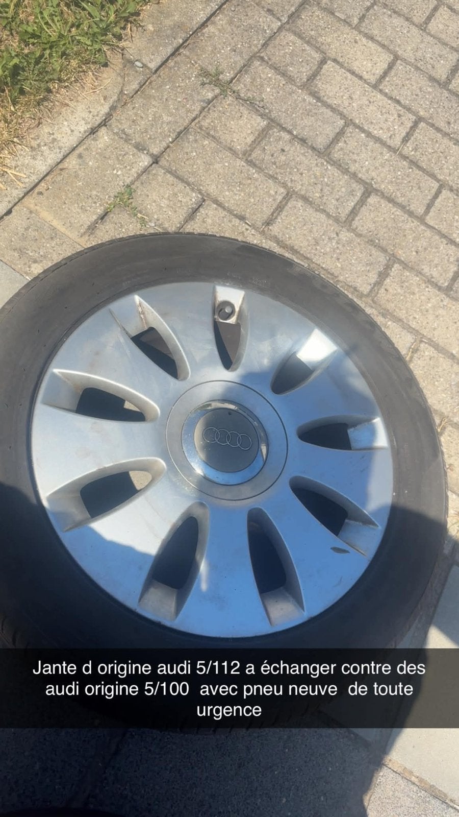 Jante audi a 3 5/112, Enlèvement ou Envoi, Comme neuf