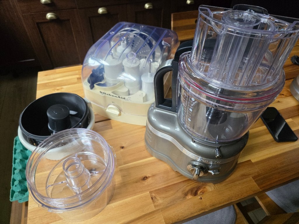 Kitchenaid toestellen te koop, 1 à 2 litres, Enlèvement, Utilisé, 3 vitesses ou plus