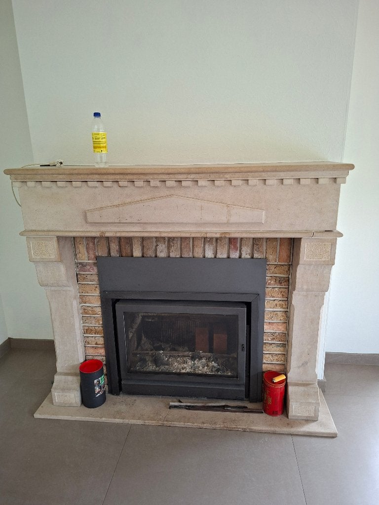 Kachel Bodart et Gonay Infire, Huis en Inrichting, Ophalen, Zo goed als nieuw, Inbouw, Hout
