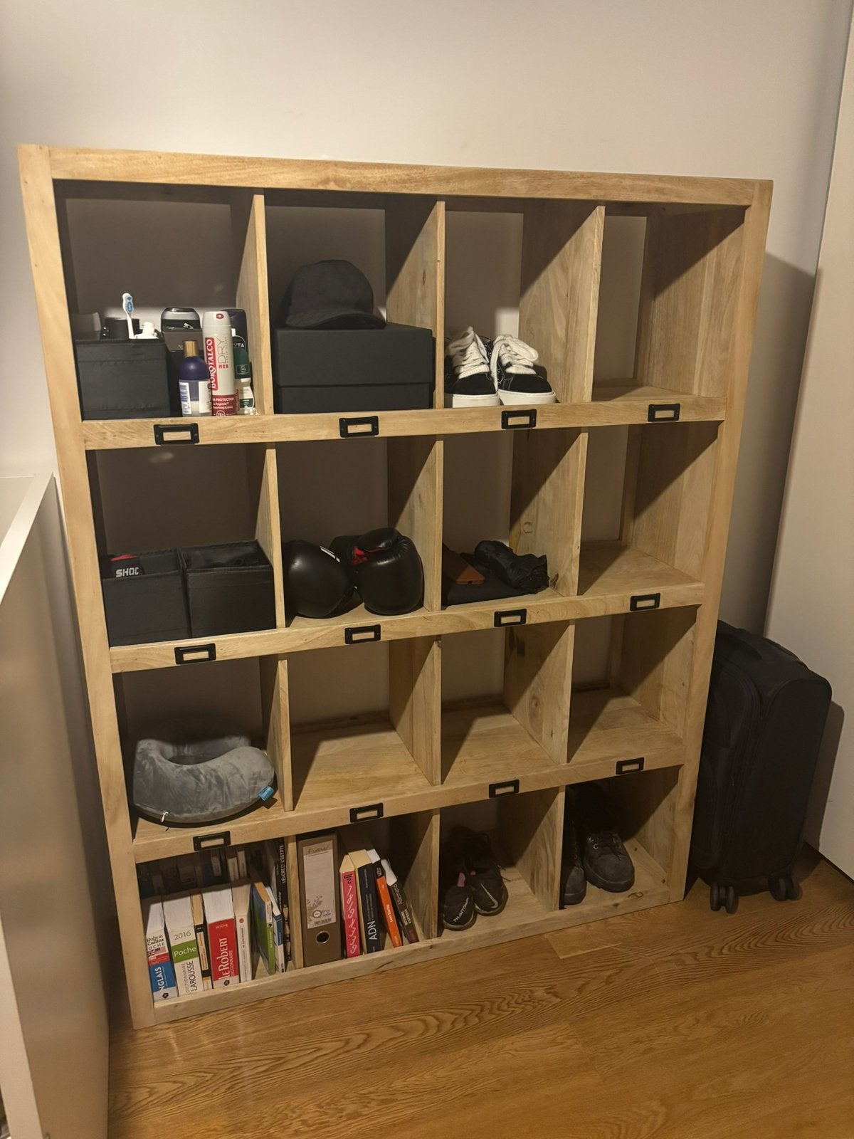 Etagere de rangement multi case, Maison & Meubles, 25 à 50 cm, Comme neuf, 100 à 150 cm, Pure bois mais je ne sais pas exactement lequel
