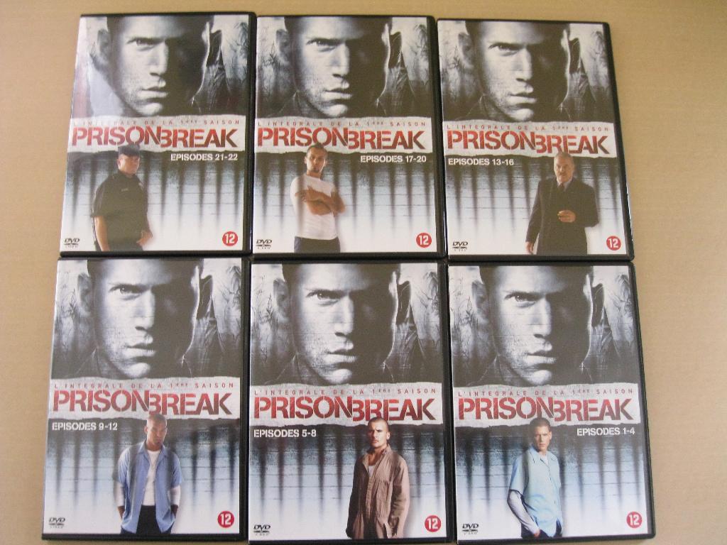 Prison Break - Saison 1 intégrale, CD & DVD, Action et Aventure, Coffret, Comme neuf, Enlèvement