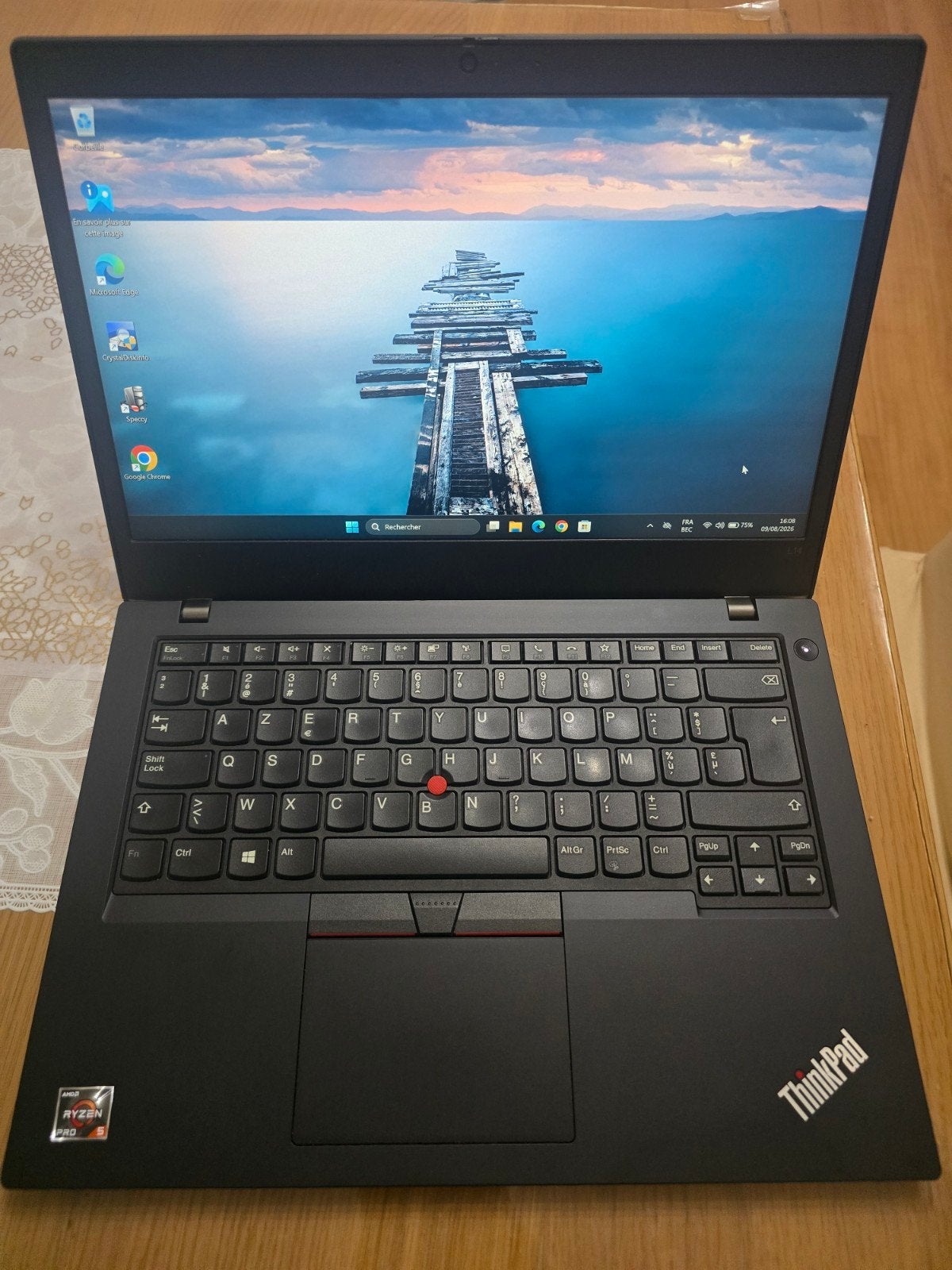 Lenovo Thinkpad Ryzen 5 pro, Enlèvement ou Envoi, 14 pouces, Lenovo ThinkPad, SSD