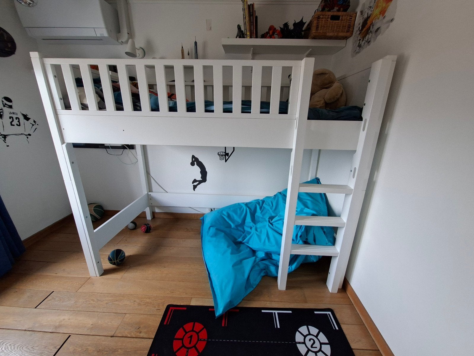 Bopita hoogslaper | halfhoogslaper, Enfants & Bébés, Chambre d'enfant | Lits superposés & Lits mezzanines, Enlèvement, Lit mezzanine