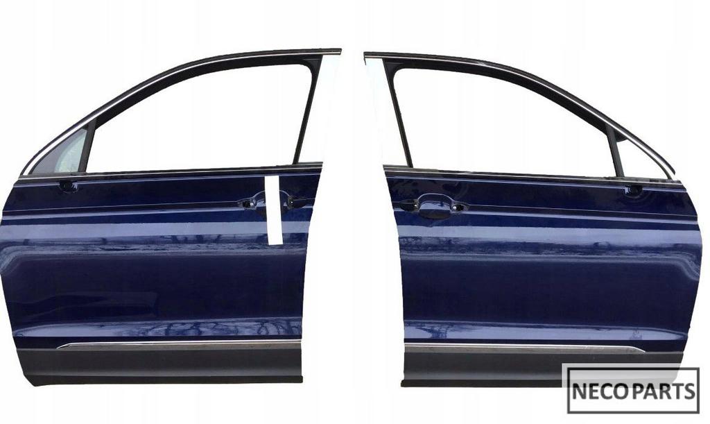 VW TIGUAN 2 VOOR DEUR DEUREN PORTIER PORTIEREN L/R LC5B, Enlèvement ou Envoi, Utilisé, Volkswagen, Garde-boue
