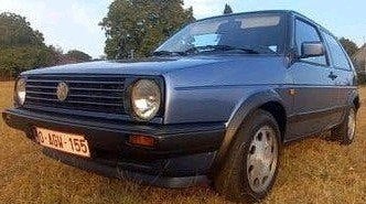 Volkswagen Golf 2 Série spéciale 10 Millionen 1988 Rarisimme, Autos, Bleu, 2 portes, Particulier, Jantes en alliage léger