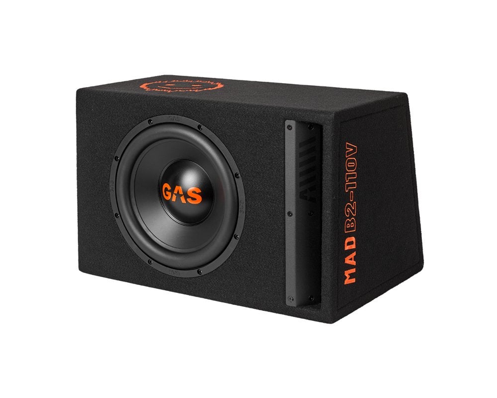 GAS Audio POWER MAD B2-110V 10 inch gepoorte subwoofer, Enlèvement ou Envoi, Neuf