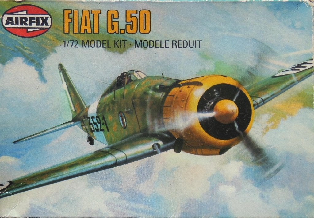 FIAT G50 Airfix 1/72ième - complet, Verzenden, Zo goed als nieuw, 1:72 tot 1:144, Vliegtuig