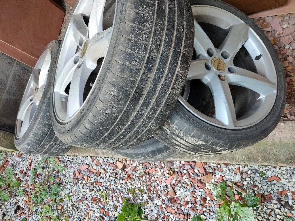 Velgen 18" Saab 9-3, Auto-onderdelen, Banden en Velgen, Ophalen, 18 inch, Gebruikt, Velg(en)