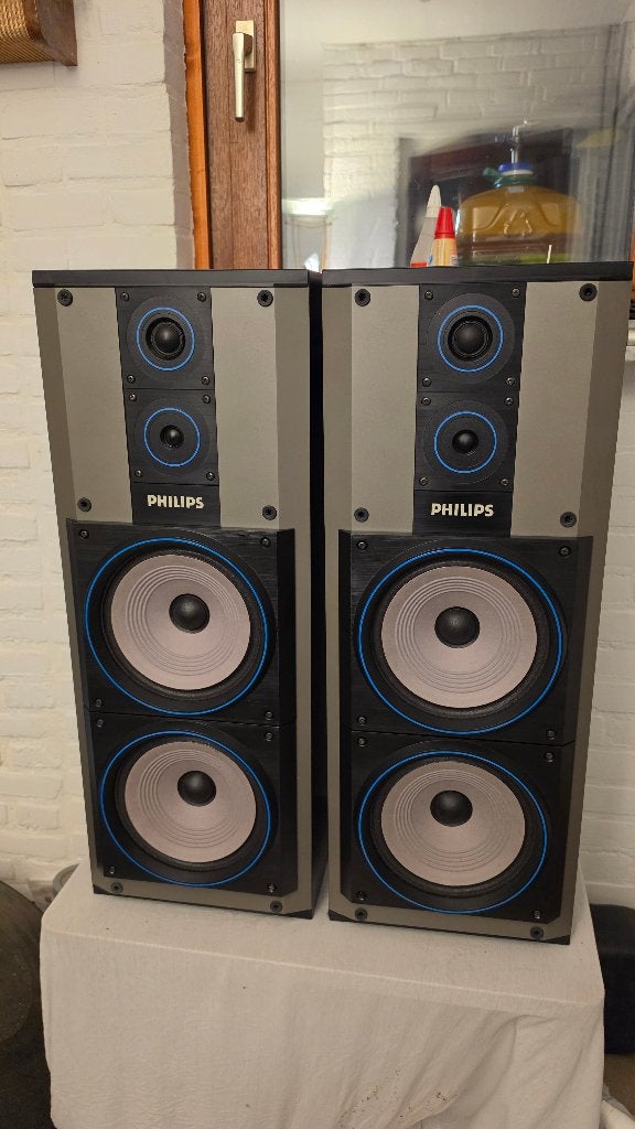 Philips FB 565 speakers, TV, Hi-fi & Vidéo, Philips, 60 à 120 watts, Enlèvement, Utilisé