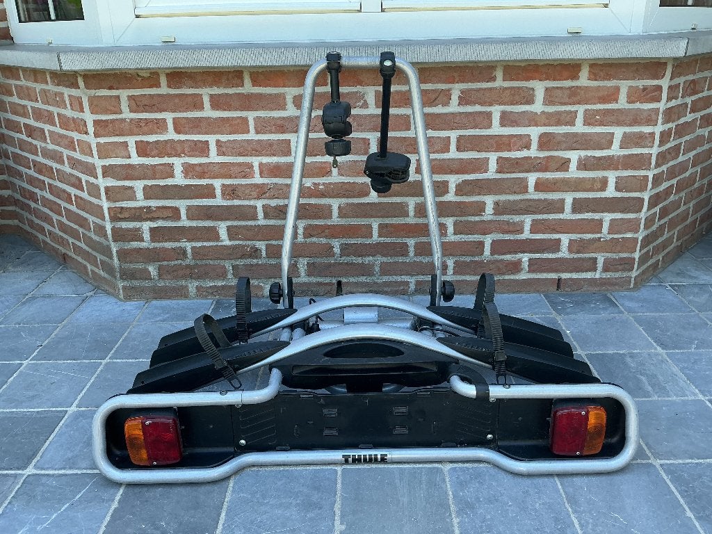 Fietsrekje voor 2 fietsen - Thule, Support d'attelage, 2 vélos, Pneus larges, Enlèvement