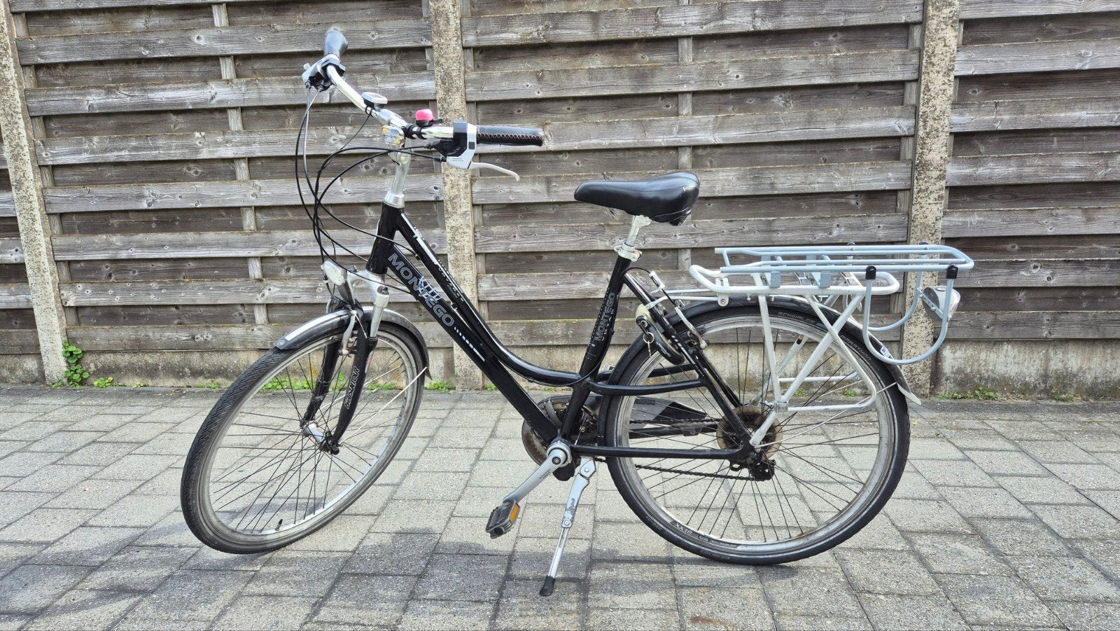 mama vrouwen fiets, Fietsen en Brommers, Ophalen, Gebruikt, Velgrem, Overige merken