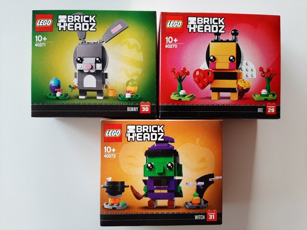 Lego Brickheadz: 40270 + 40271 + 40272, BrickHeadz, Lego, Nieuw, Ophalen of Verzenden