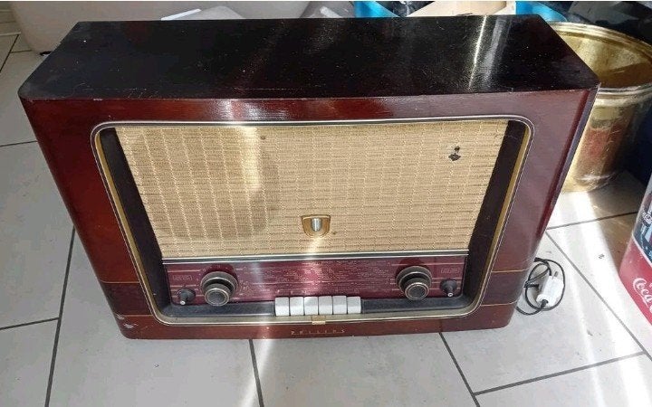 Antieke radio Philips 🎼  📻, Antiek en Kunst, Ophalen