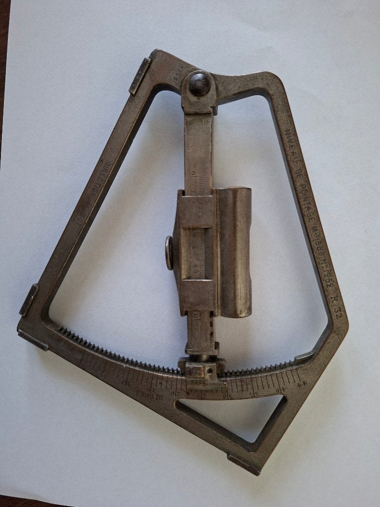 Franse artillerie-richtgraad uit Wereldoorlog I, Verzamelen, Ophalen of Verzenden, Landmacht, Overige typen