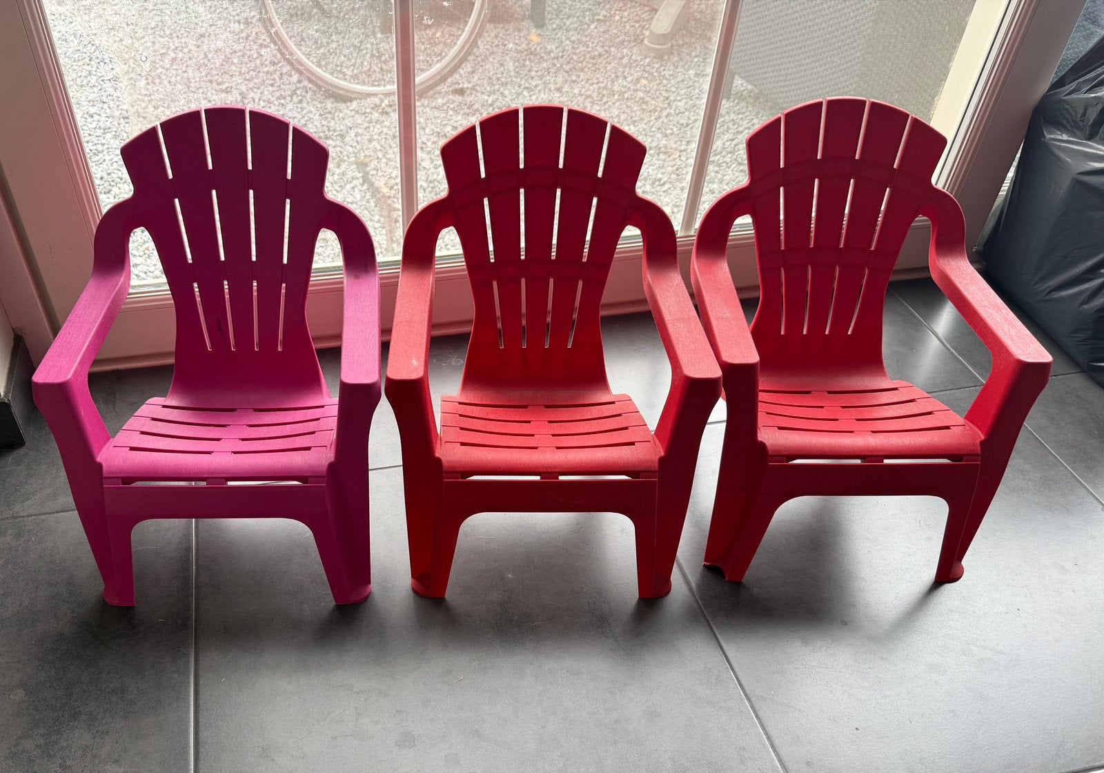 Kinderstoelen 3 stuks, Tuin en Terras, Ophalen, Zo goed als nieuw