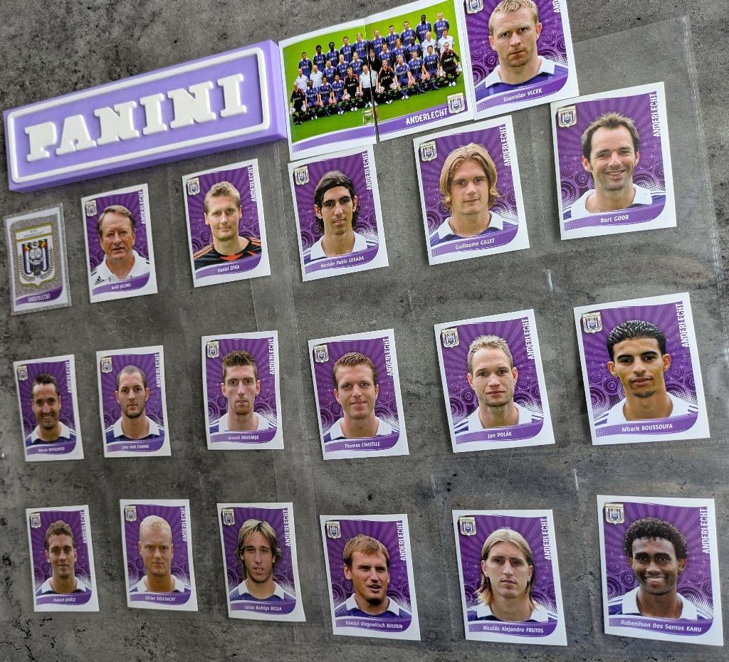 Autocollants  Panini Football 2009 ANDERLECHT RSC 21 2009, Envoi, Neuf
