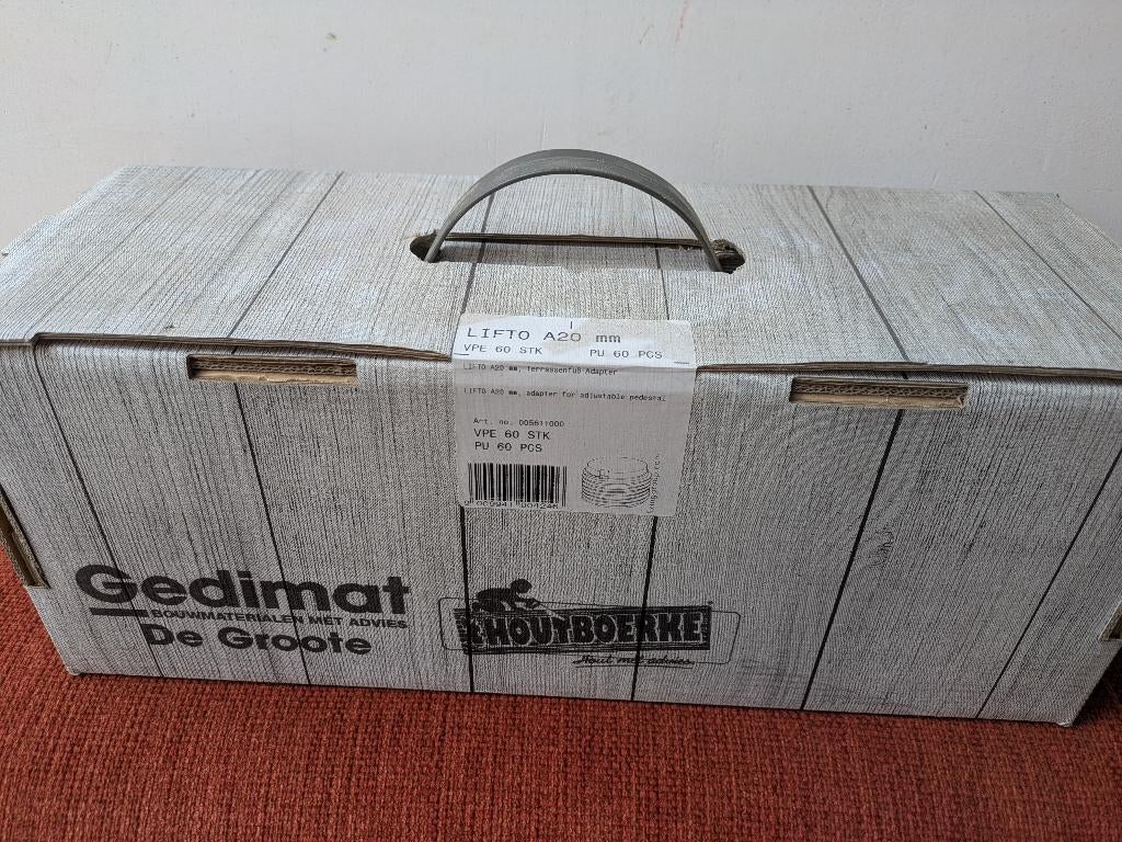 regelbare terrasdragers, Tuin en Terras, Ophalen, Nieuw, Kunststof