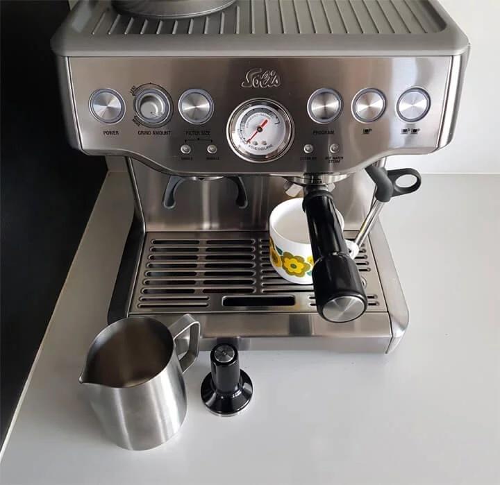 Solis Grind & Infuse Pro 115, Elektronische apparatuur, Koffiezetapparaten, Ophalen, Gebruikt, Espresso apparaat, Koffiebonen