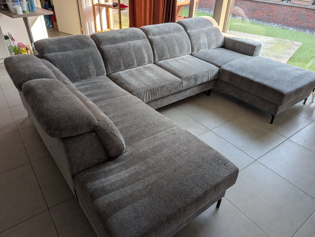 Ruime design hoekzetel XOOON – Zeer comfortabel, Ophalen, Gebruikt, Hoekbank, 300 cm of meer