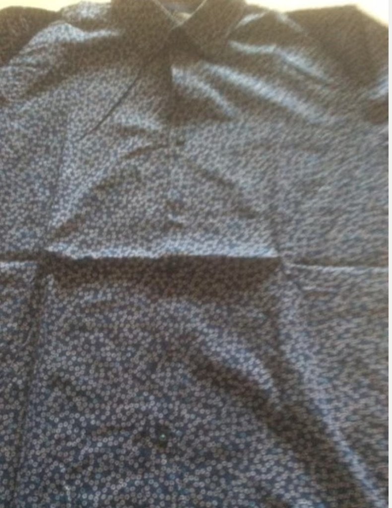 Chemise vintage taille M, Enlèvement ou Envoi, Comme neuf, Bleu, Tour de cou 39/40 (M)