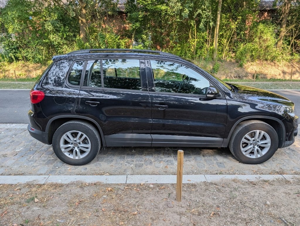 Volkswagen Tiguan (2015) 1.4 TSI 150 pk – Eerste eigenaar, Autos, 1395 cm³, Achat, Boîte manuelle, Noir