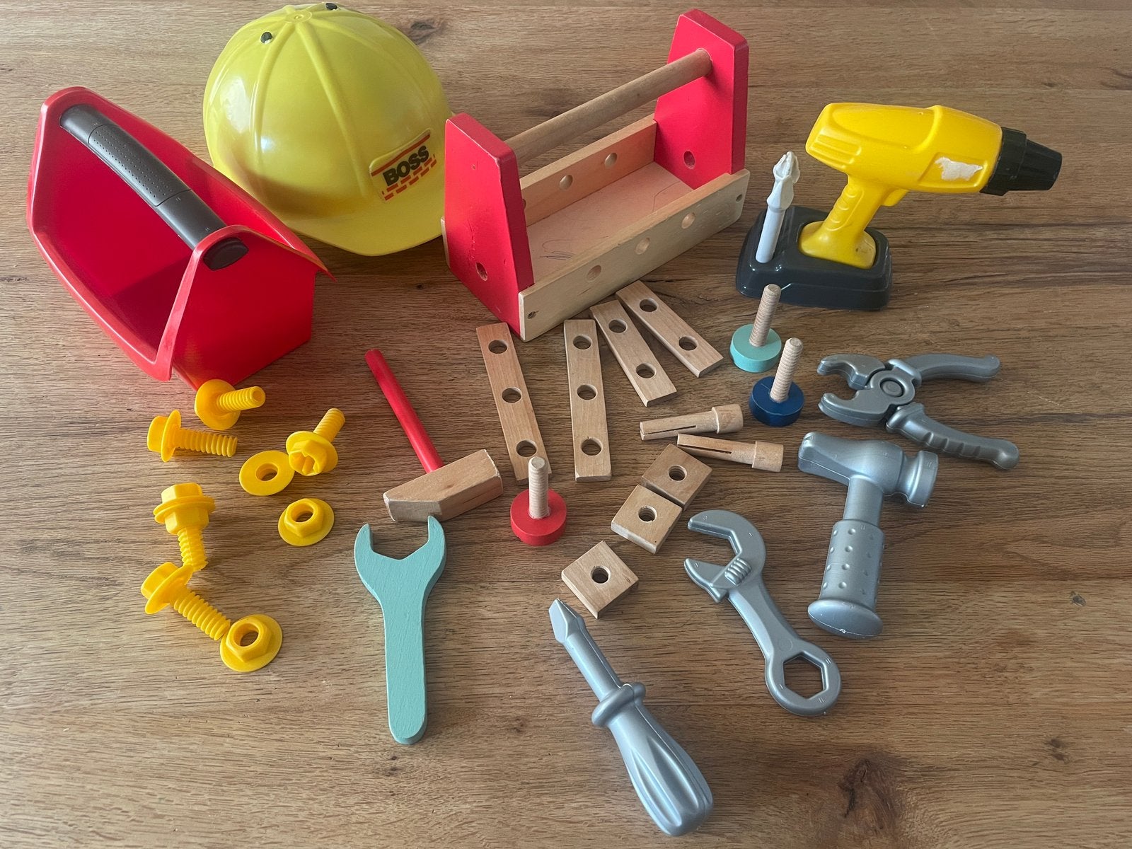 Speelgoed gereedschap, Ophalen, Gebruikt