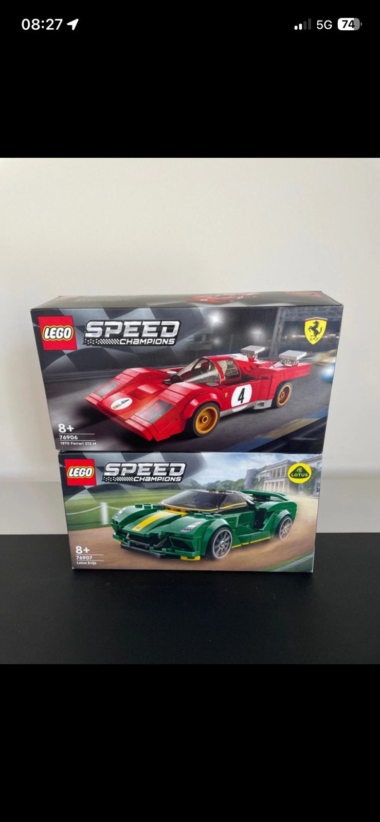 Lego Speed 76906/76907, Kinderen en Baby's, Speelgoed | Duplo en Lego, Ophalen, Lego, Nieuw, Speed Champions