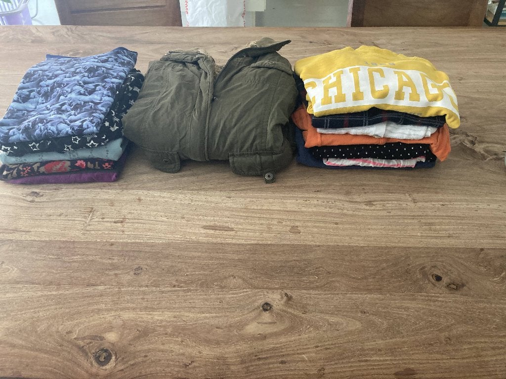 pakketje meisjeskleding maat 134-140 alles voor 5 euro, Enfants & Bébés, Paquets de vêtements pour enfants, Taille 134, Enlèvement ou Envoi