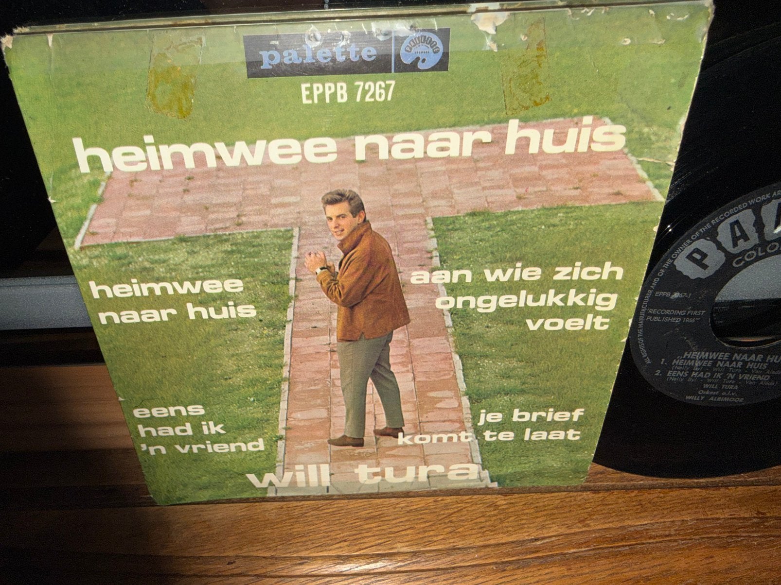 Zie foto, Cd's en Dvd's, Vinyl Singles, Gebruikt, 7 inch, Ophalen of Verzenden, EP
