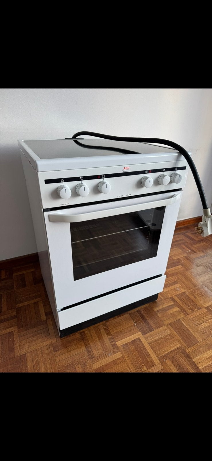 Cuisinière électrique vitrocéramique, Elektronische apparatuur, Fornuizen, Ophalen, Zo goed als nieuw, Elektrisch