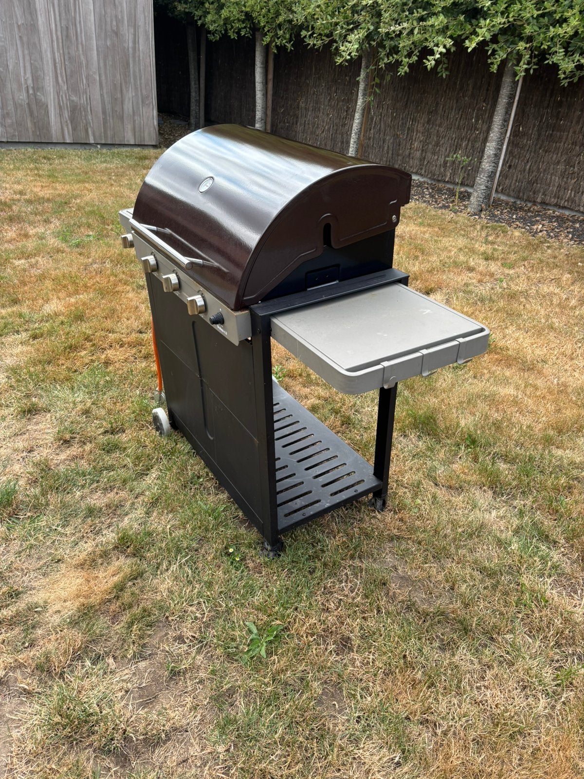 Barbecue à gaz Barbecook Brahma 4.0 - Avec grilles en fonte, Enlèvement, Utilisé