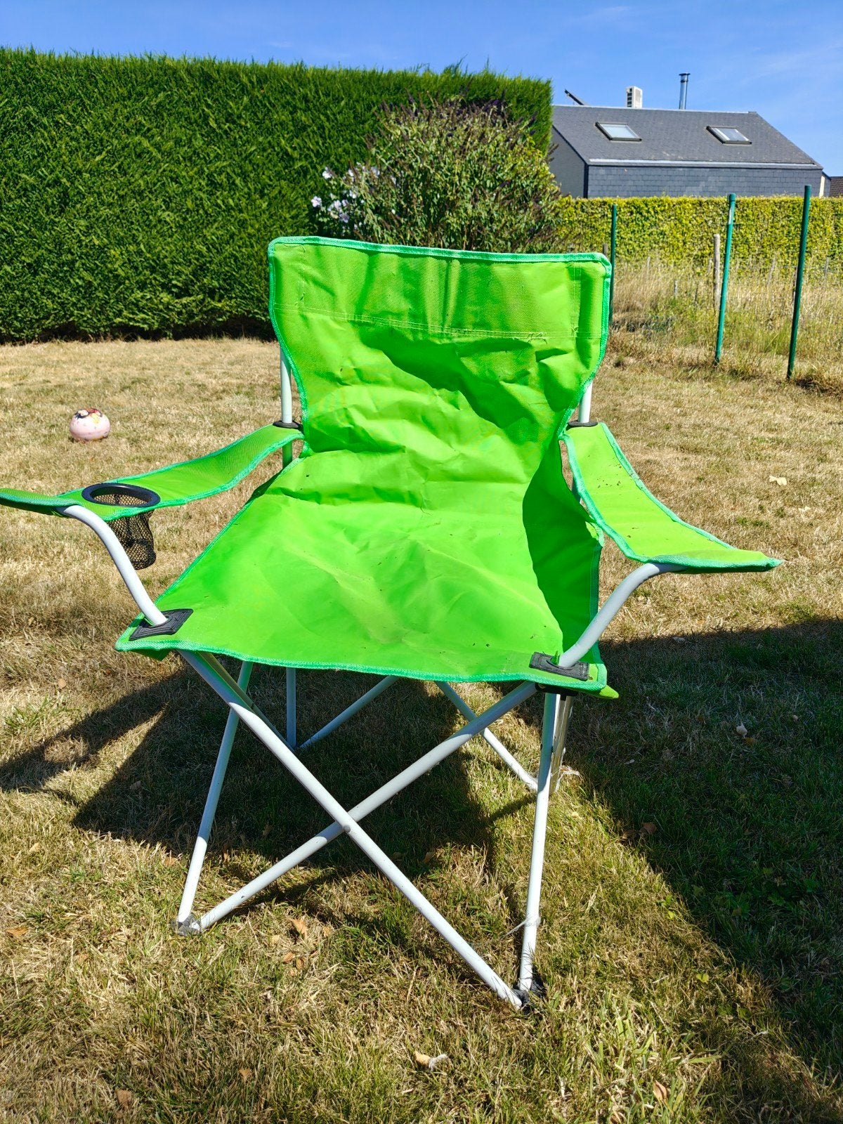 kampeerstoel, Ophalen