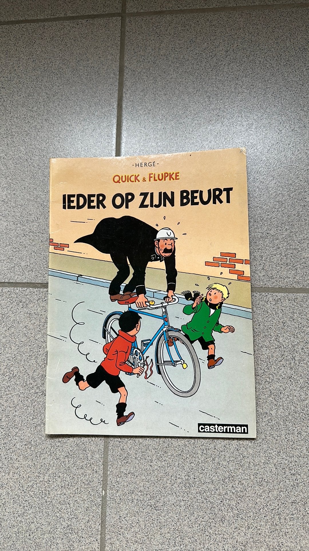 Quick & Flupke ieder op zijn beurt, Enlèvement, Comme neuf