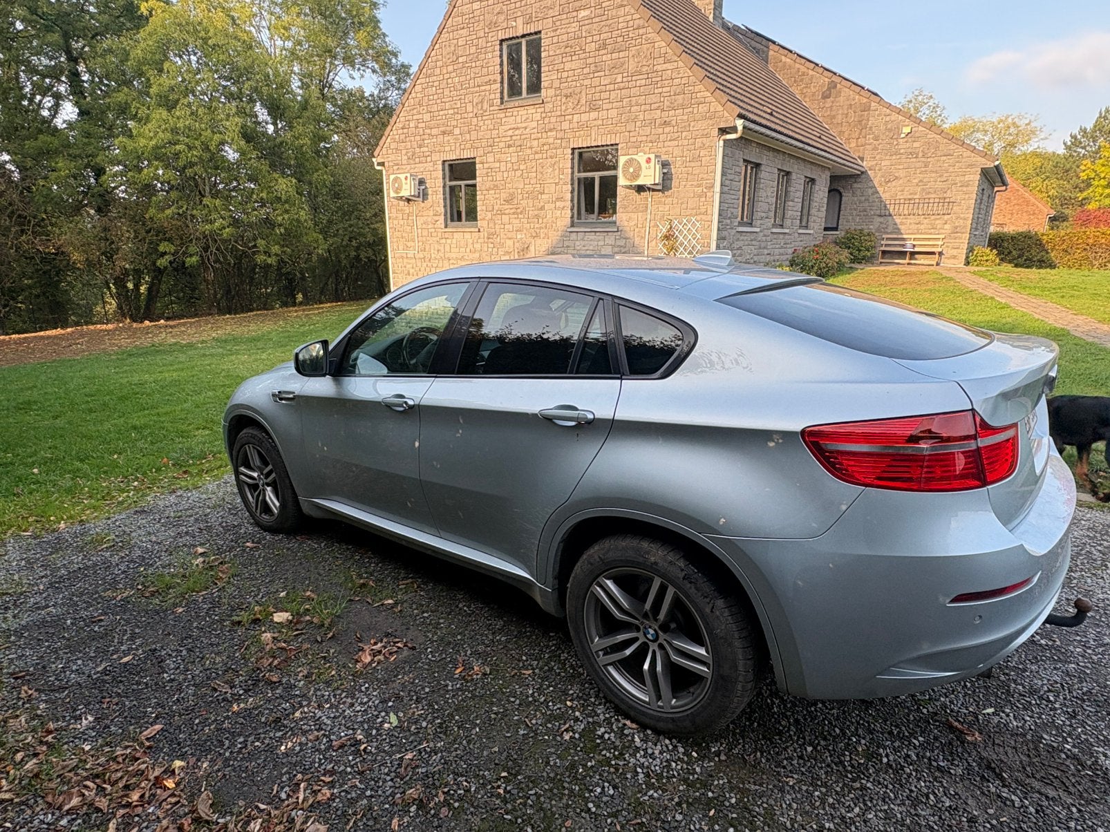 BMW X6 M, Auto's, Automaat, Zwart, Blauw, X6